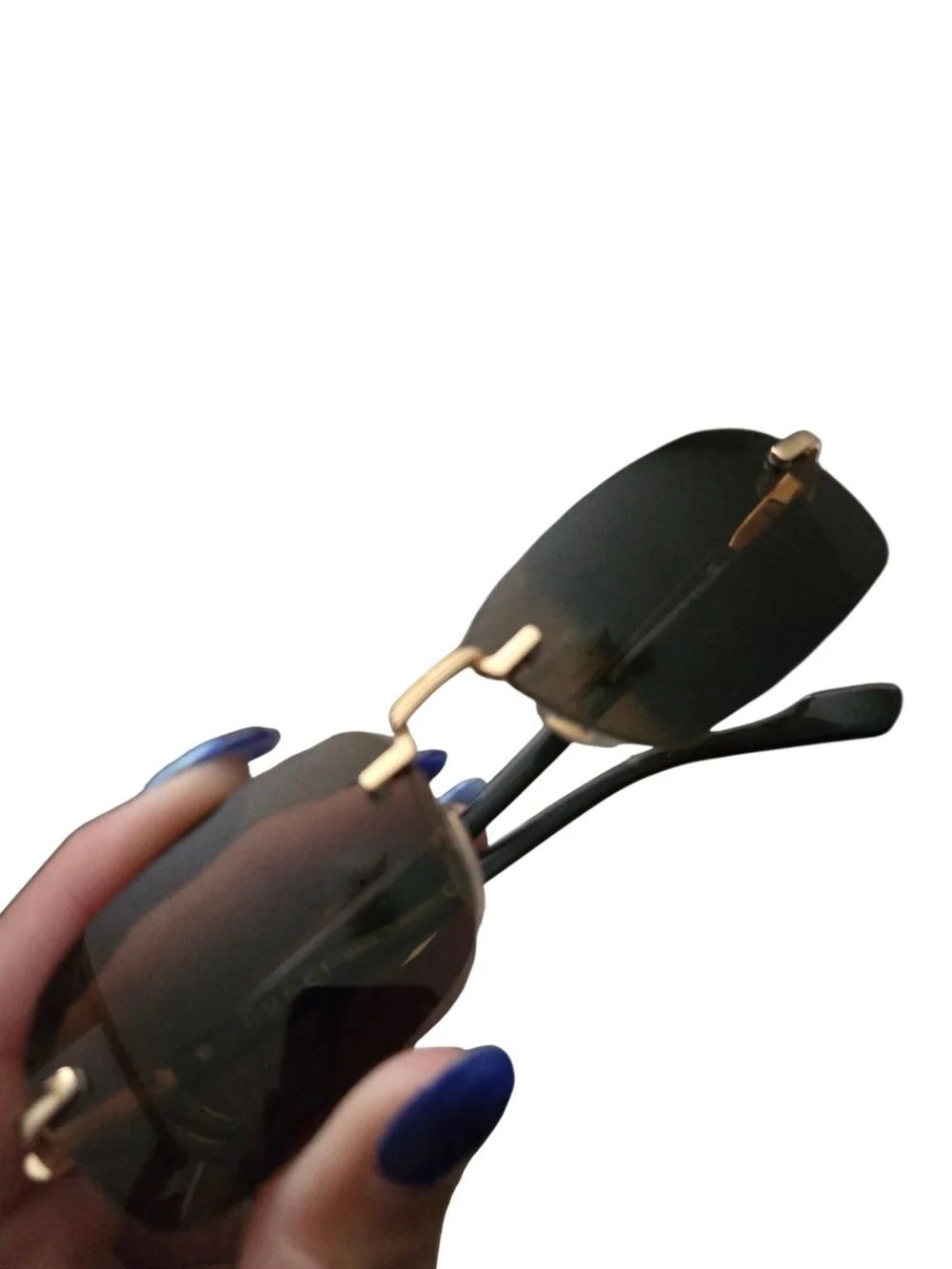 Authentic Gucci GG1221O Men's Rimless Sunglasses 56-16-140